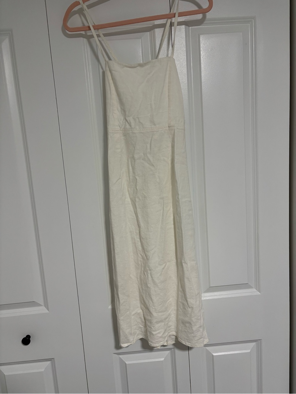 wild fable Cream Spaghetti-Strap Midi Dress
